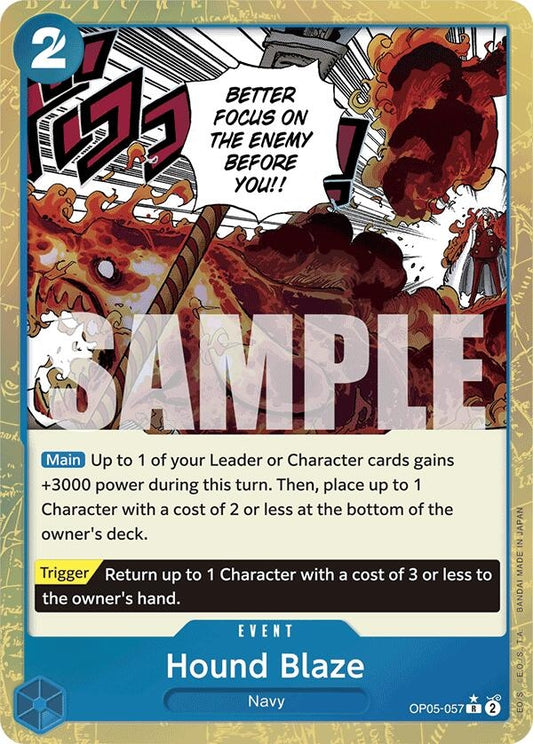 Image for Hound Blaze (Textured Foil) - One Piece Card Game