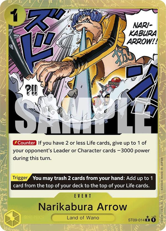 Image for Narikabura Arrow (Textured Foil) - One Piece Card Game