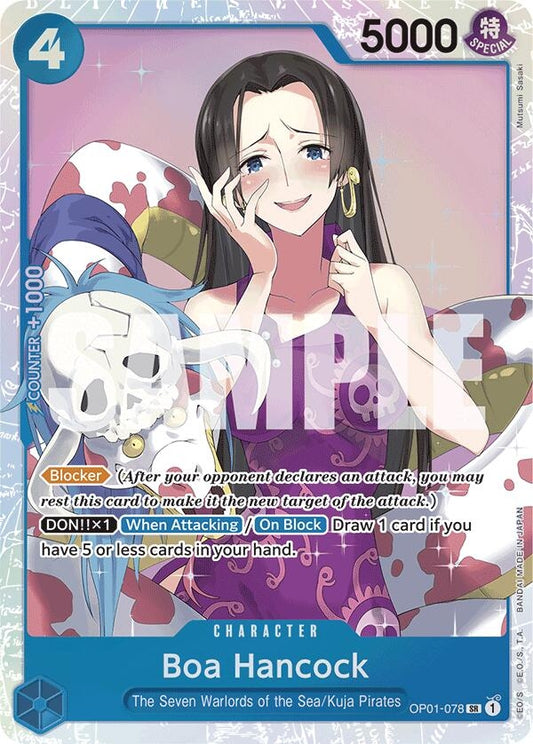 Image for Boa Hancock (OP01-078) (Reprint) - One Piece Card Game