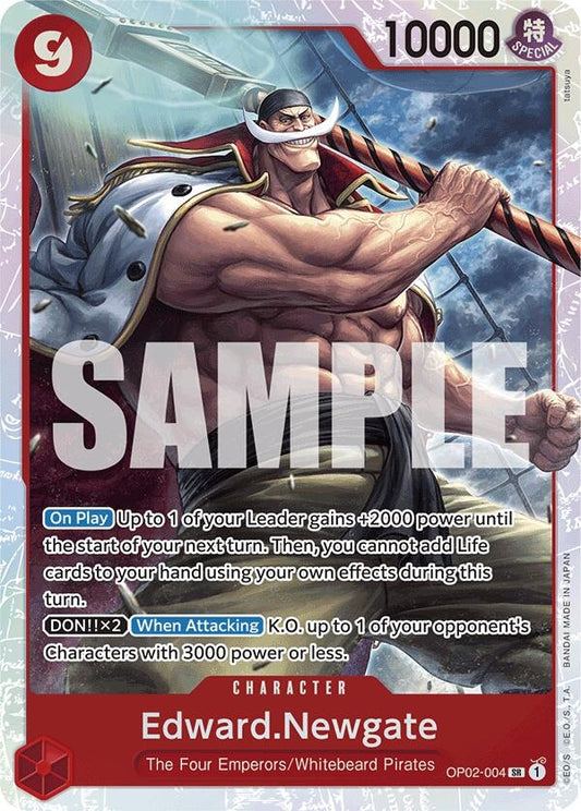 Image for Edward.Newgate (Reprint) - One Piece Card Game