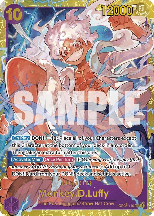 Image for Monkey.D.Luffy (OP05-119) (Reprint) - One Piece Card Game