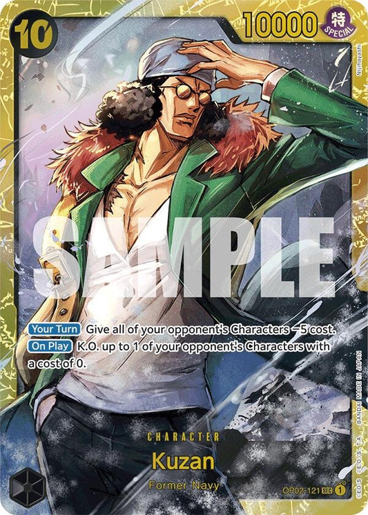 Image for Kuzan (OP02-121) (Reprint) - One Piece Card Game