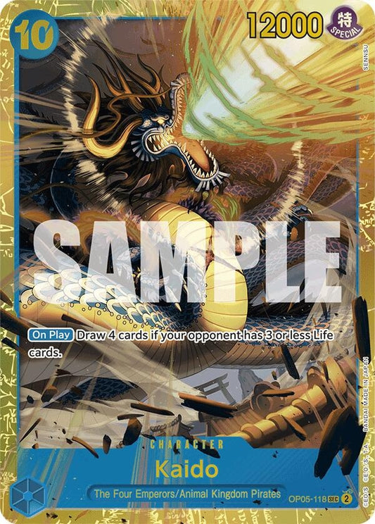 Image for Kaido (OP05-118) (Reprint) - One Piece Card Game