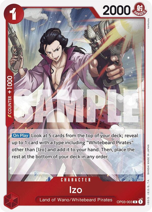 Image for Izo (OP03-003) (Reprint) - One Piece Card Game