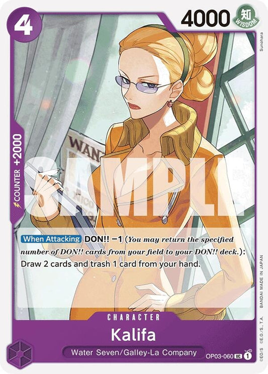 Image for Kalifa (Reprint) - One Piece Card Game
