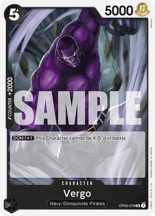 Image for Vergo (Reprint) - One Piece Card Game