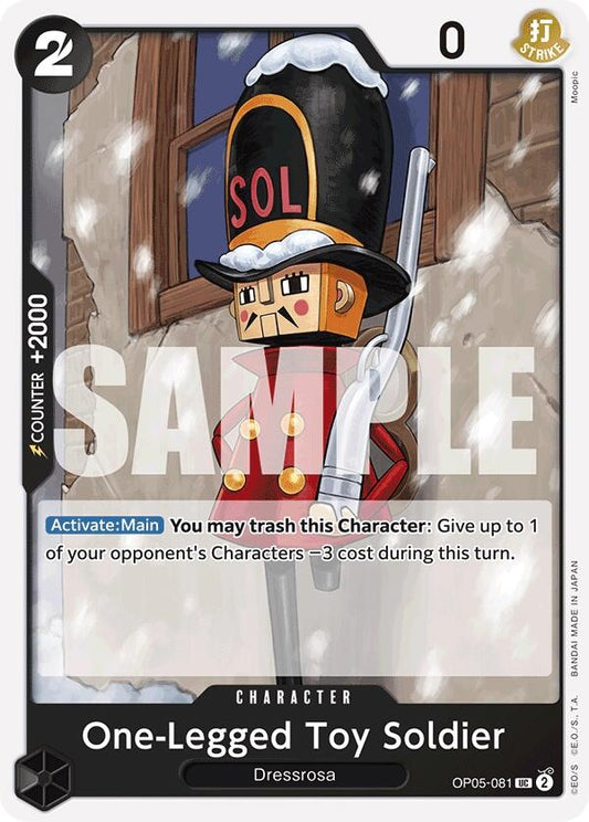 Image for One-Legged Toy Soldier (Reprint) - One Piece Card Game