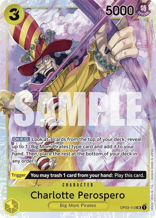 Image for Charlotte Perospero (Reprint) - One Piece Card Game