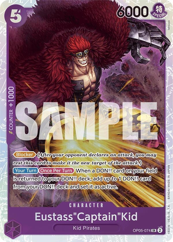 Image for Eustass"Captain"Kid (Reprint) - One Piece Card Game