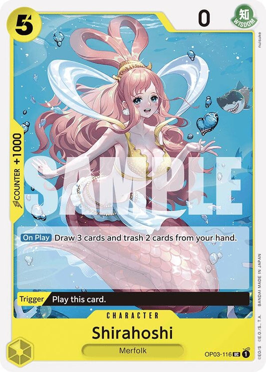Image for Shirahoshi (OP03-116) (Reprint) - One Piece Card Game
