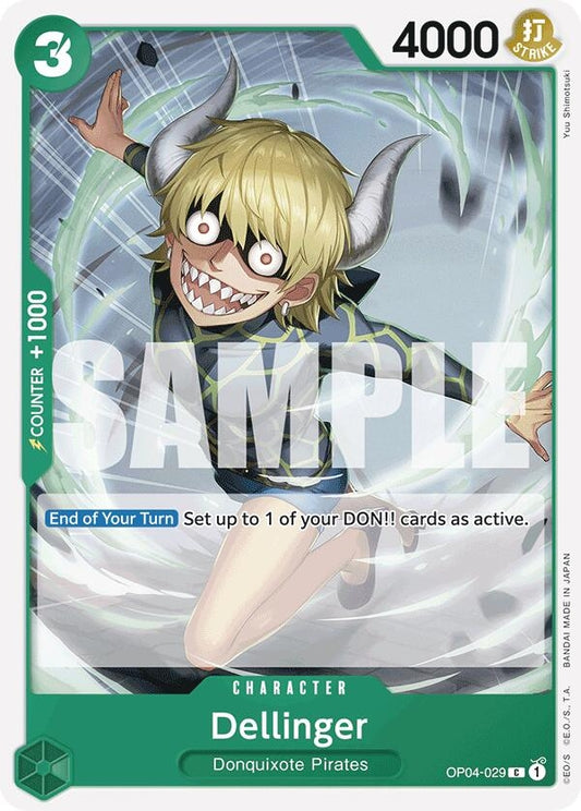 Image for Dellinger (Reprint) - One Piece Card Game