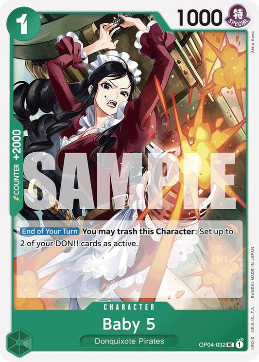 Image for Baby 5 (OP04-032) (Reprint) - One Piece Card Game