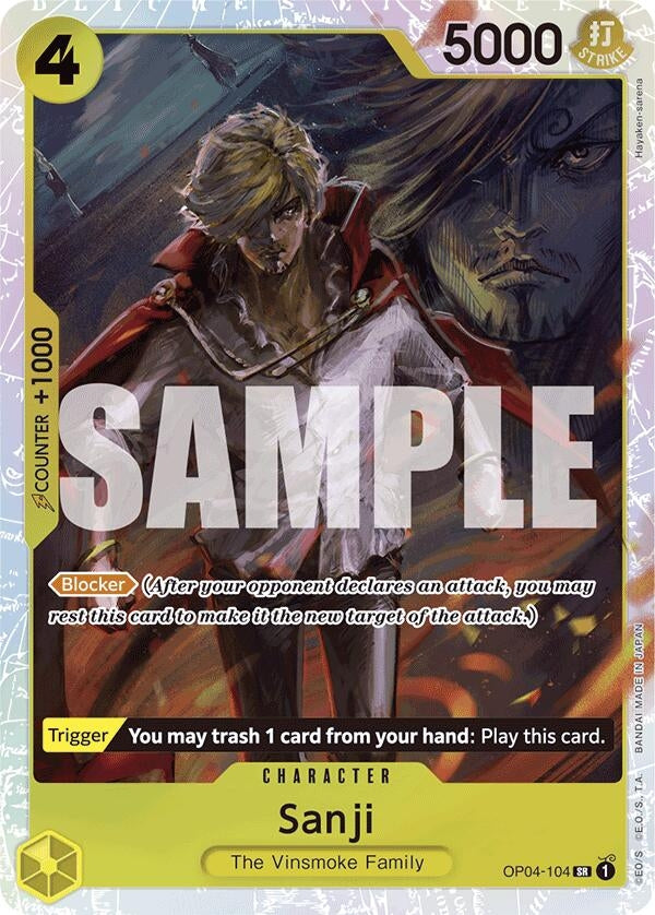 Image for Sanji (Reprint) - One Piece Card Game