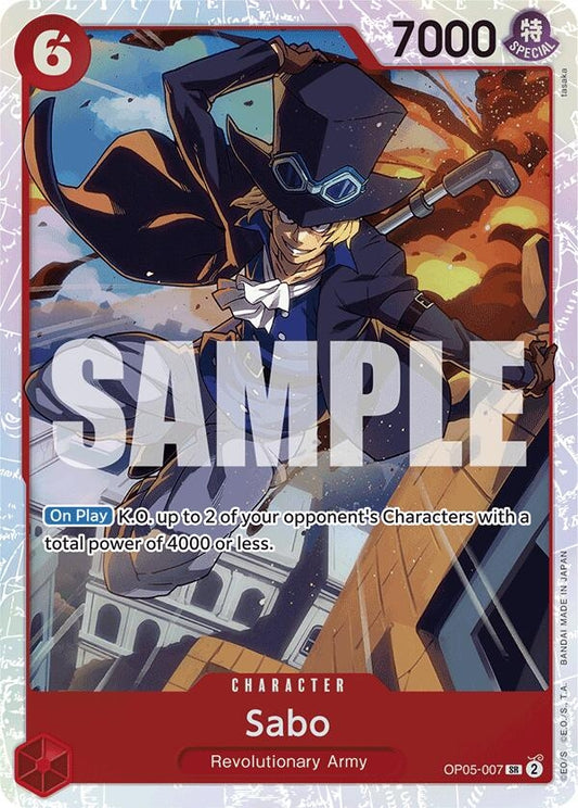 Image for Sabo (OP05-007) (Reprint) - One Piece Card Game