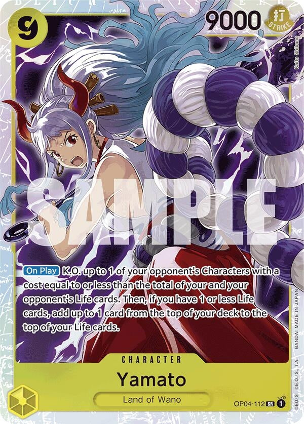 Image for Yamato (OP04-112) (Reprint) - One Piece Card Game