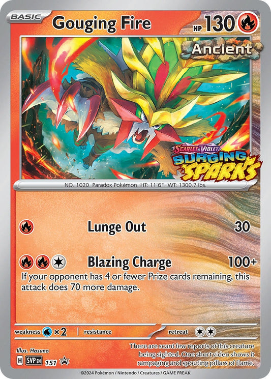Image for Gouging Fire - 151 - Pokemon