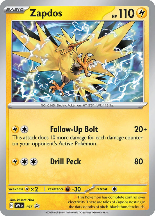 Image for Zapdos - 157 - Pokemon