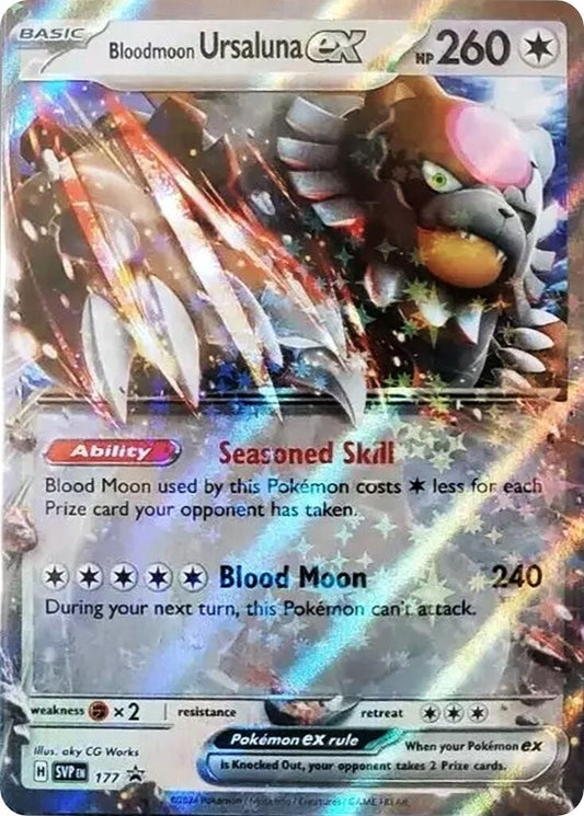 Image for Bloodmoon Ursaluna ex - 177 - Pokemon