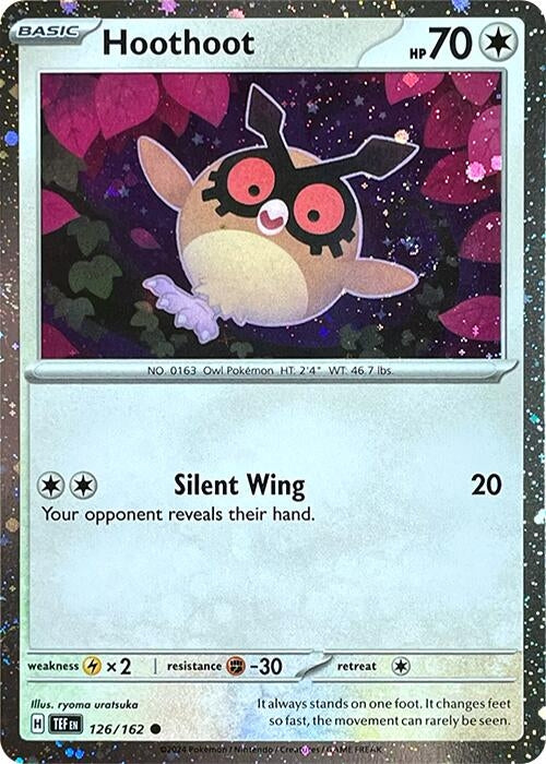Image for Hoothoot - 126 (Cosmos Holo) - Pokemon