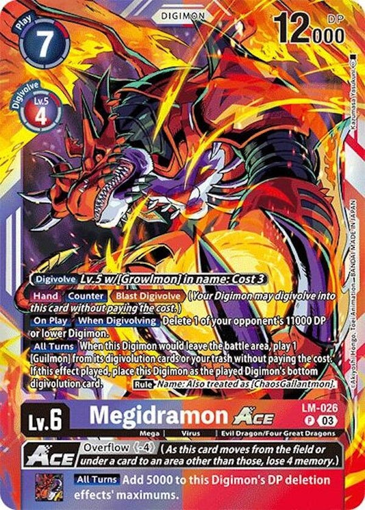 Image for Megidramon ACE - Digimon Card Game