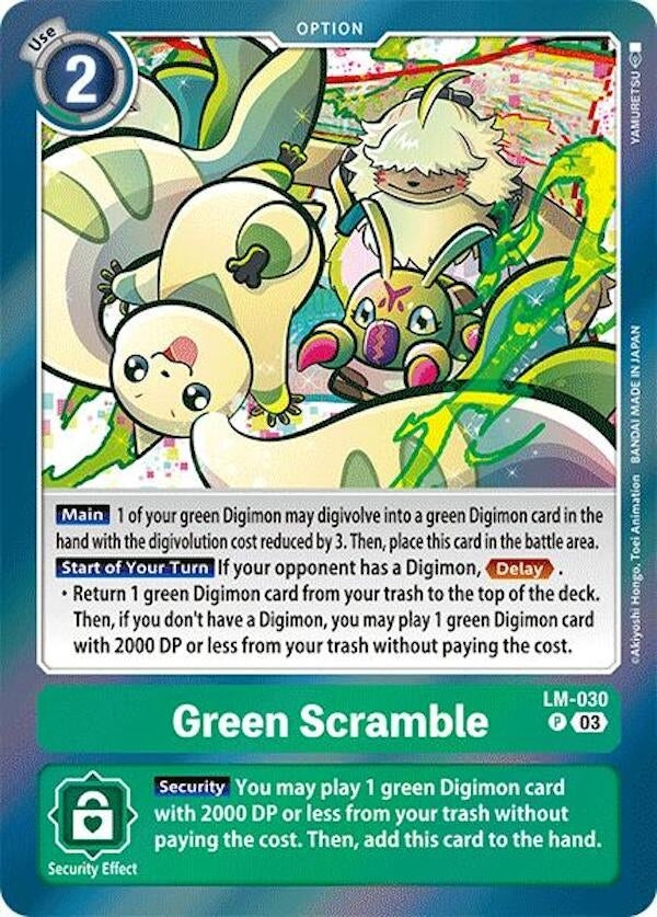 Image for Green Scramble - Digimon Card Game