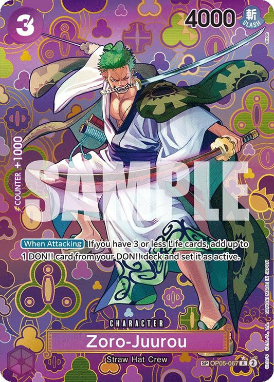 Image for Zoro-Juurou (SP) - One Piece Card Game