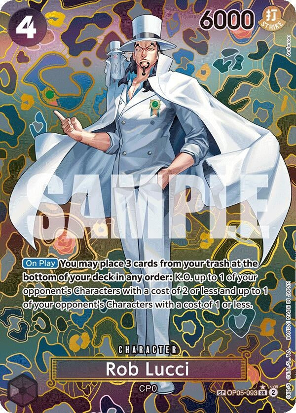 Image for Rob Lucci (SP) - One Piece Card Game
