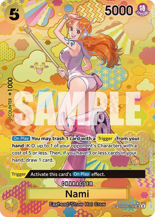 Image for Nami (SP) - One Piece Card Game