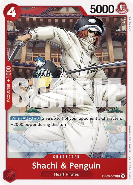 Image for Shachi & Penguin - One Piece Card Game