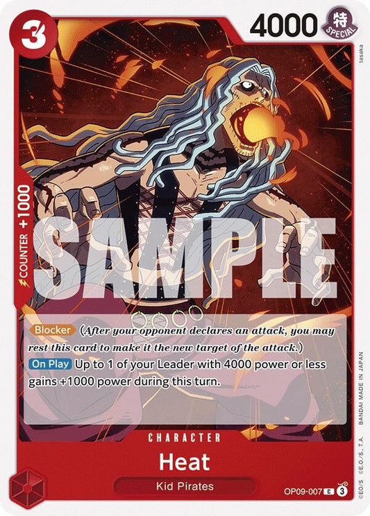 Image for Heat - One Piece Card Game