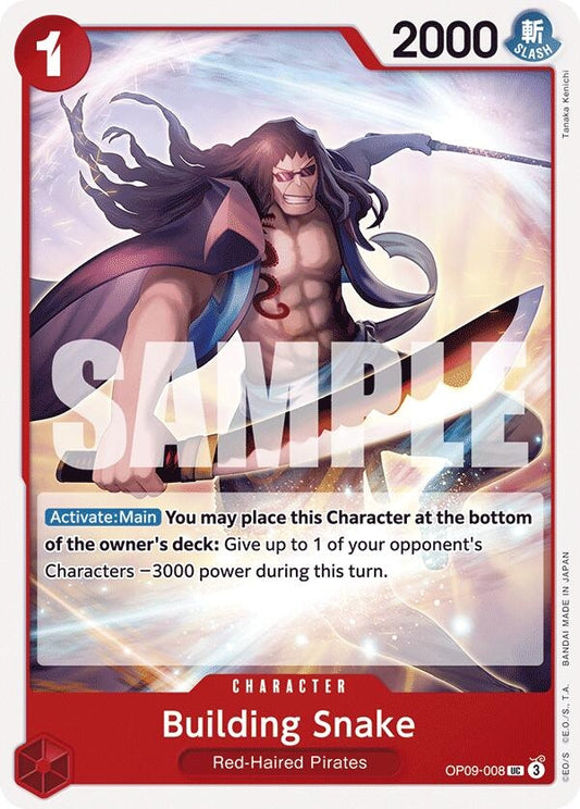 Image for Building Snake - One Piece Card Game