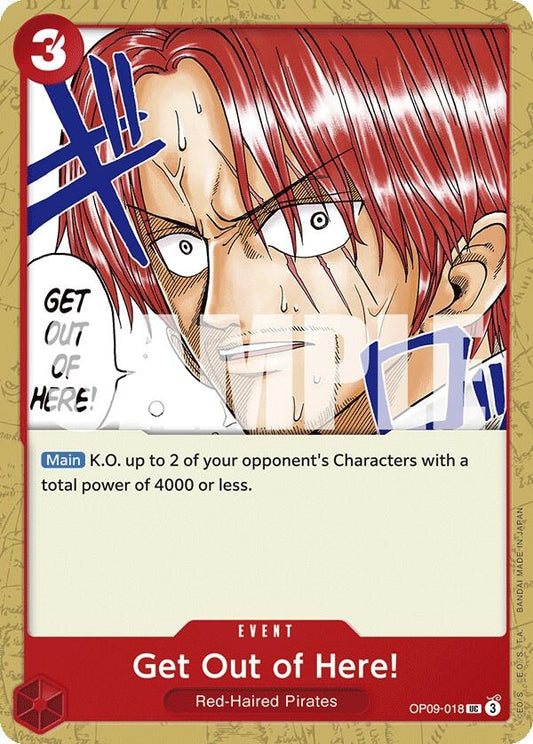 Image for Get Out of Here! - One Piece Card Game