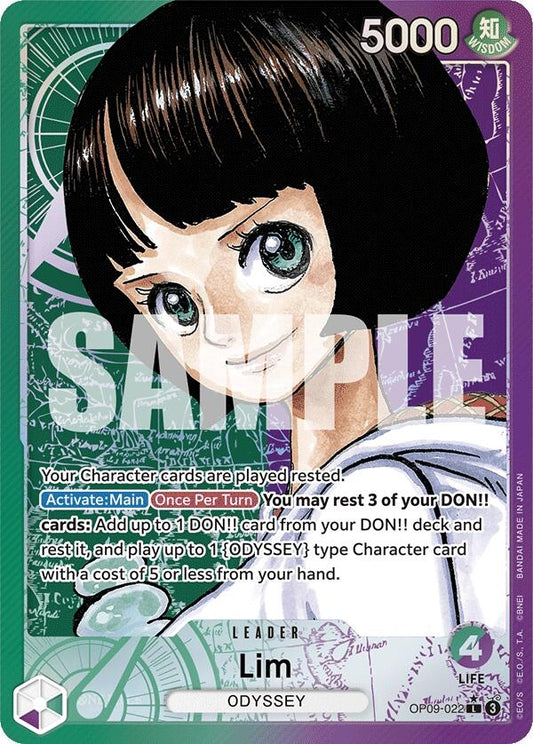 Image for Lim (022) (Parallel) - One Piece Card Game