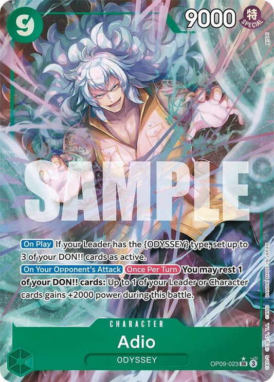 Image for Adio (Parallel) - One Piece Card Game