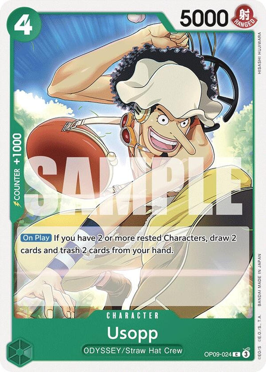 Image for Usopp (024) - One Piece Card Game