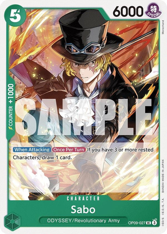 Image for Sabo (027) - One Piece Card Game