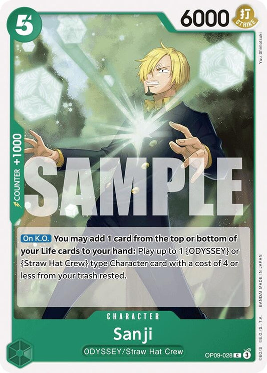 Image for Sanji (028) - One Piece Card Game