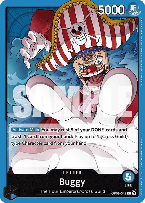 Image for Buggy (042) - One Piece Card Game
