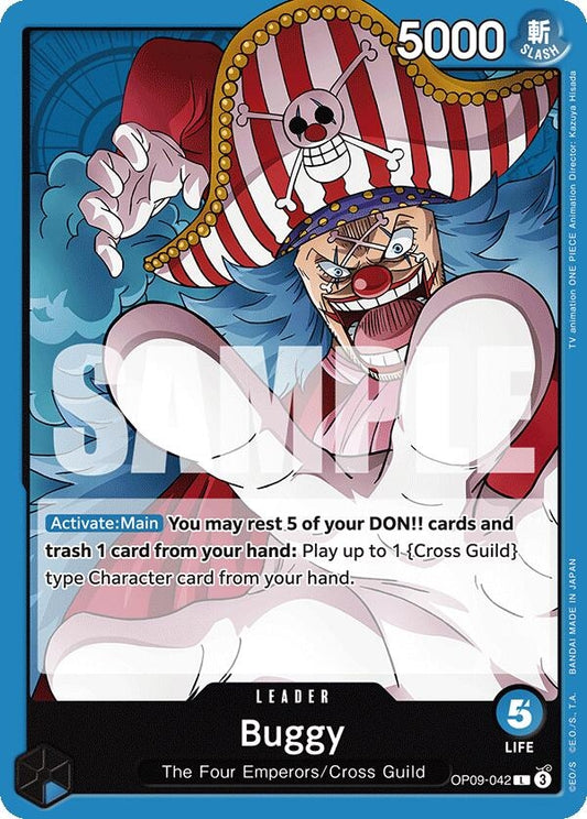 Image for Buggy (042) - One Piece Card Game
