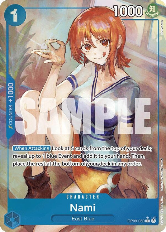 Image for Nami (050) (Parallel) - One Piece Card Game