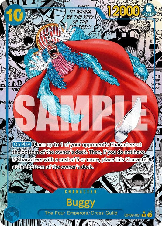 Image for Buggy (051) (Manga) - One Piece Card Game