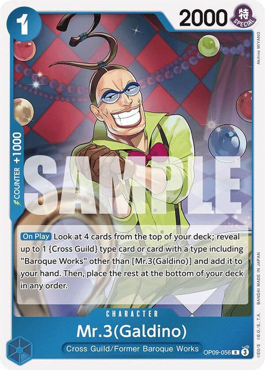 Image for Mr.3(Galdino) - One Piece Card Game