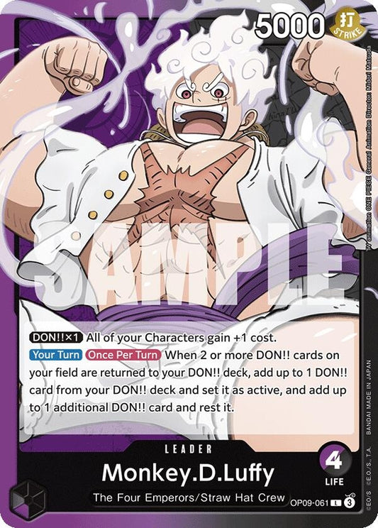 Image for Monkey.D.Luffy (061) - One Piece Card Game