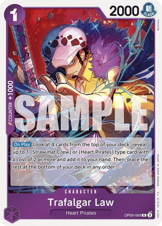 Image for Trafalgar Law (069) - One Piece Card Game
