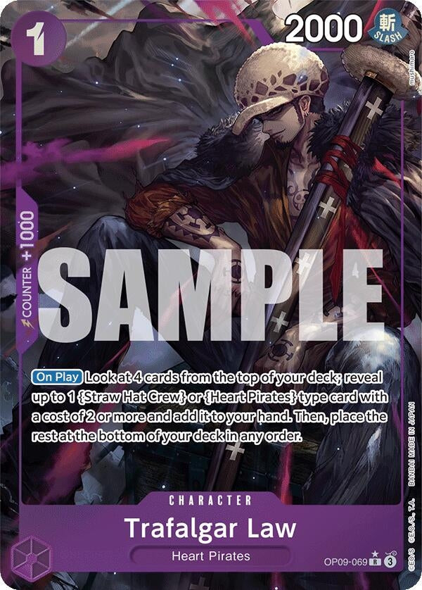 Image for Trafalgar Law (069) (Parallel) - One Piece Card Game