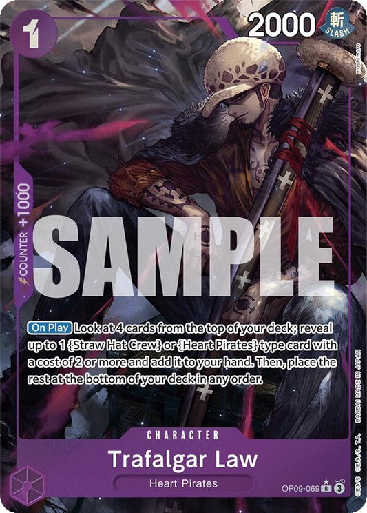 Image for Trafalgar Law (069) (Parallel) - One Piece Card Game