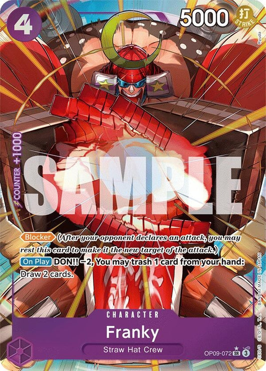 Image for Franky (Parallel) - One Piece Card Game