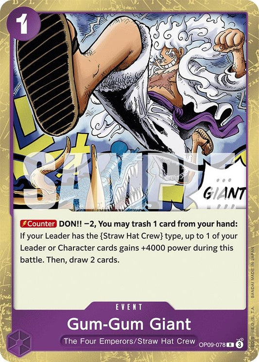 Image for Gum-Gum Giant - One Piece Card Game