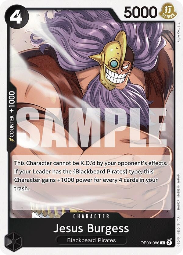 Image for Jesus Burgess - One Piece Card Game