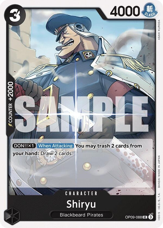 Image for Shiryu - One Piece Card Game